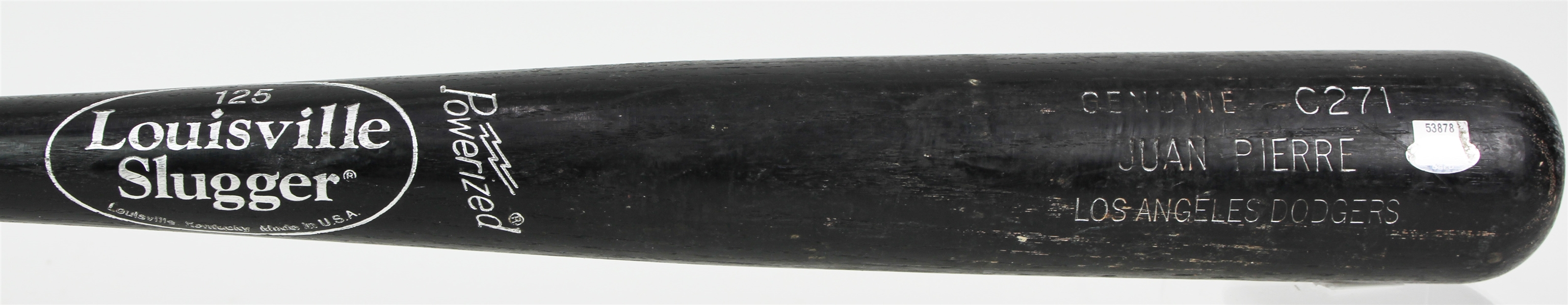2007-09 Juan Pierre Los Angeles Dodgers Louisville Slugger Professional Model Game Used Bat (MEARS LOA/Steiner)