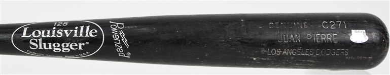 2007-09 Juan Pierre Los Angeles Dodgers Louisville Slugger Professional Model Game Used Bat (MEARS LOA/Steiner)