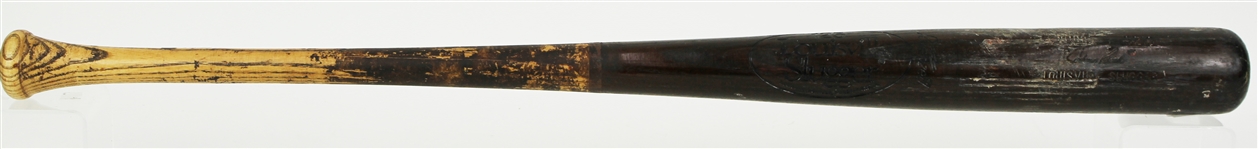 1983 Johnny Bench Cincinnati Reds Louisville Slugger Professional Model Game Used Bat (MEARS A10) Final Season
