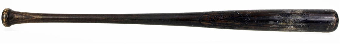 1981-83 Carl Yastrzemski Boston Red Sox Louisville Slugger Professional Model Game Used Bat (MEARS A10)