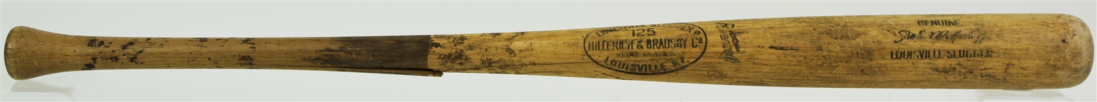 1969-72 Dick McAuliffe Detroit Tigers H&B Louisville Slugger Professional Model Game Used Bat (MEARS LOA)