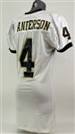 2004 Dave Anderson Colorado State Rams Signed Game Worn Jersey & Football Helmet (MEARS LOA/JSA)