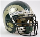 2004 Dave Anderson Colorado State Rams Signed Game Worn Jersey & Football Helmet (MEARS LOA/JSA)