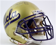 2001 Manuel White Jr. UCLA Bruins Signed Game Worn Football Helmet (MEARS LOA/JSA) 