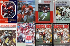 1974-2001 Ohio State Buckeyes Football Program Collection - Lot of 12 w/ 10 vs Michigan Wolverines