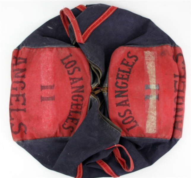 1962-71 Jim Fregosi Los Angeles Angels Equipment Bag (MEARS LOA)