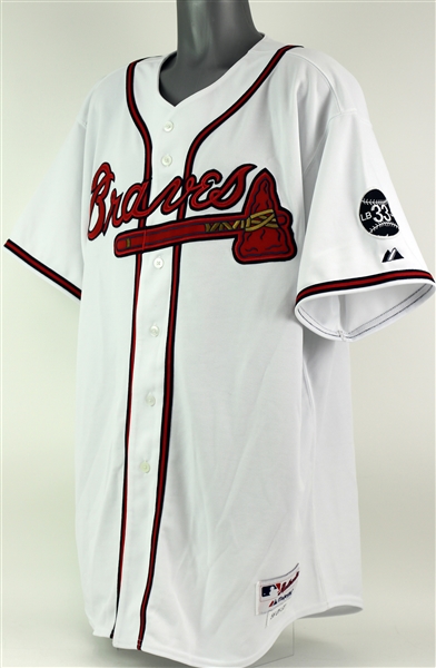 2007 Bob Wickman Atlanta Braves Game Worn Home Jersey (MEARS LOA)