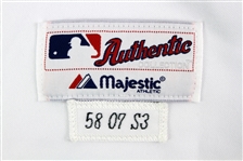 2007 Bob Wickman Atlanta Braves Game Worn Home Jersey (MEARS LOA)