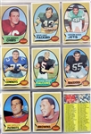 1970 Topps Football Trading Cards Complete Set (263) w/ OJ Simpson Rookie & More