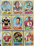 1970 Topps Football Trading Cards Complete Set (263) w/ OJ Simpson Rookie & More