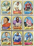 1970 Topps Football Trading Cards Complete Set (263) w/ OJ Simpson Rookie & More