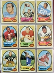 1970 Topps Football Trading Cards Complete Set (263) w/ OJ Simpson Rookie & More