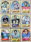 1970 Topps Football Trading Cards Complete Set (263) w/ OJ Simpson Rookie & More