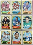 1970 Topps Football Trading Cards Complete Set (263) w/ OJ Simpson Rookie & More