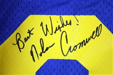 1977-79 Nolan Cromwell Los Angeles Rams Signed Game Worn Home Jersey (MEARS A10/JSA)