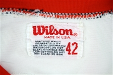 1981 Frank Robinson San Francisco Giants Signed Game Worn Home Uniform (MEARS A9/JSA) First Black Manager of the NL