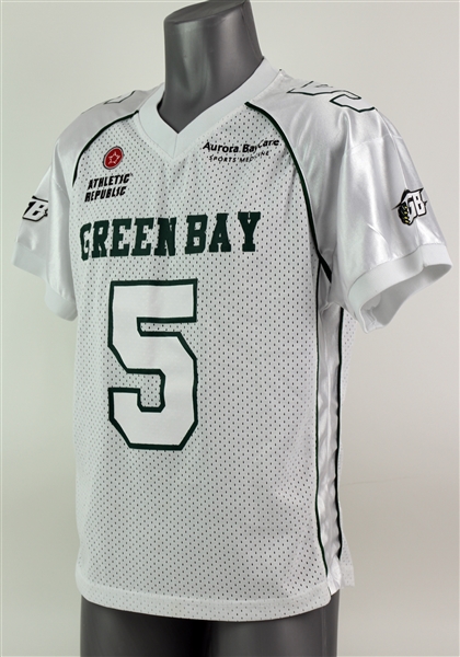 2019 Levi Copelin Green Bay Blizzard IFL Game Jersey (MEARS LOA)