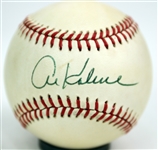 1970's-80's Al Kaline Detroit Tigers Store Model Wilson Mitt & Signed OAL Brown Baseball (JSA)