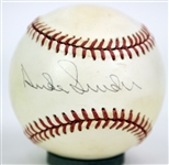 1960's-90's Duke Snider Brooklyn Dodgers Store Model Rawlings Mitt & Signed ONL Feeney Baseball (JSA)