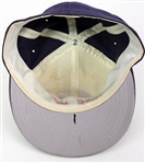 1976-77 Dave Bristol Atlanta Braves Signed Game Worn Cap (MEARS LOA/JSA)