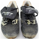 1993 Pete O'Brien Seattle Mariners Signed Game Worn Pony Cleats (MEARS LOA/JSA)