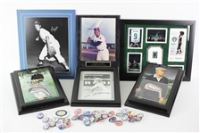 1990s-2000s Baseball Plaques, Caps, Pinback Buttons, & more (Lot of 60+)