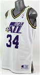 1993-96 Bryon Russell Utah Jazz Retail Jersey
