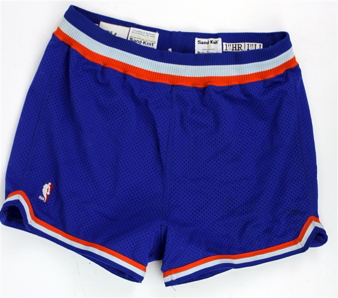 1987-88 Chris Dudley/Ron Harper Cleveland Cavaliers Game Worn Road Uniform Shorts (MEARS LOA)