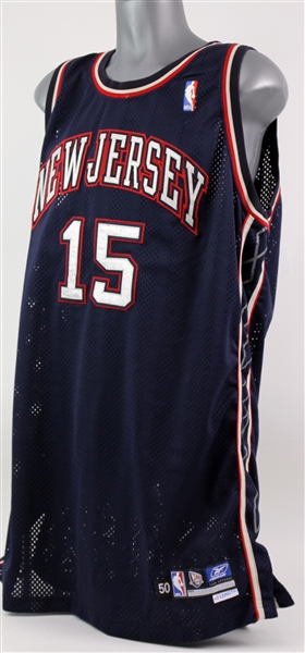 2004-05 Vince Carter New Jersey Nets Road Jersey (MEARS A5)