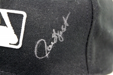 2000's MLB Umpire Game Worn Apparel - Lot of 2 w/ Joe West Signed Cap & Doug Eddings Jersey (MEARS LOA/JSA)