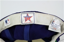1980's Toronto Blue Jays Game Worn Caps - Lot of 2 w/ Jimmy Williams Signed & Paul Mirabella (MEARS LOA/JSA)
