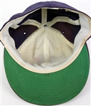 1980's Toronto Blue Jays Game Worn Caps - Lot of 2 w/ Jimmy Williams Signed & Paul Mirabella (MEARS LOA/JSA)