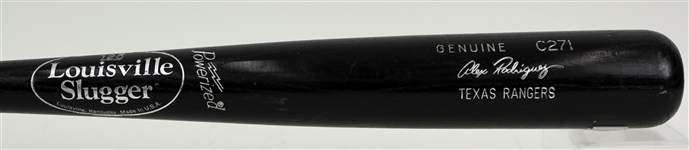 2001-03 Alex Rodriguez Texas Rangers Louisville Slugger Store Model Bat