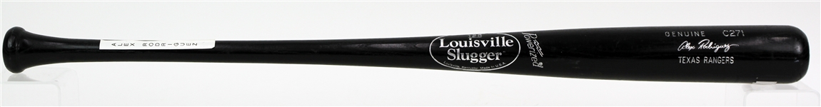 2001-03 Alex Rodriguez Texas Rangers Louisville Slugger Store Model Bat