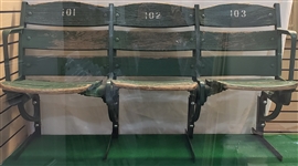 1930-1950s Wrigley Field Chicago Cubs Stadium Chair (section of 3)
