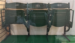 1930-1950s Wrigley Field Chicago Cubs Stadium Chair (section of 3)