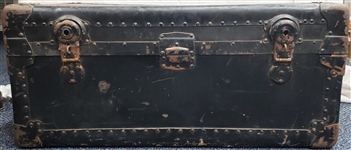 1940-50s Spud Goldstein Traveling Secretary Cleveland Indians Team Trunk