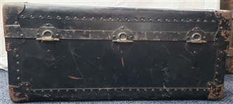 1940-50s Spud Goldstein Traveling Secretary Cleveland Indians Team Trunk
