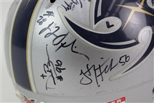 2001 Los Angeles X-Treme XFL Team Signed Football Helmet w/ 20 Signatures Including Tommy Maddox & More (MEARS LOA/JSA)