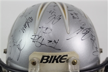 2001 Los Angeles X-Treme XFL Team Signed Football Helmet w/ 20 Signatures Including Tommy Maddox & More (MEARS LOA/JSA)