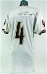 2001 Roosevelt Williams Tuskegee Golden Tigers Signed Game Worn Uniform w/ Jersey, Helmet, Pants & Practice Shorts (MEARS LOA/JSA)