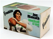 1970s Joe Namath New York Jets Player Endorsed Franklin Store Model Football w/ Original Box