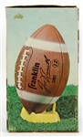 1970's Joe Namath New York Jets Player Endorsed Franklin Store Model Football w/ Original Box