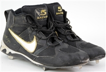1996-99 Jeff Bagwell Houston Astros Signed Game Worn Nike Cleats (MEARS LOA/JSA)
