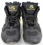 1996-99 Jeff Bagwell Houston Astros Signed Game Worn Nike Cleats (MEARS LOA/JSA)