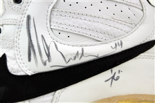 1990's Game Worn Signed Basketball Sneakers - Lot of 3 Pairs w/ Dennis Scott, Shawn Bradley & Dajuan Eubanks (MEARS LOA/JSA)