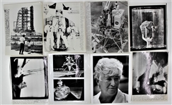 1969 NASA Apollo 11 Mission Laser Photo Collection - Lot of 12