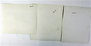 1969 NASA Apollo 11 Mission Laser Photo Collection - Lot of 12