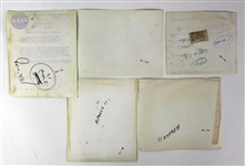 1969 NASA Apollo 11 Mission Laser Photo Collection - Lot of 13