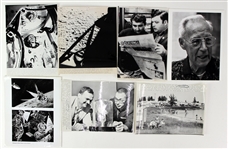 1969 NASA Apollo 11 Mission Laser Photo Collection - Lot of 12